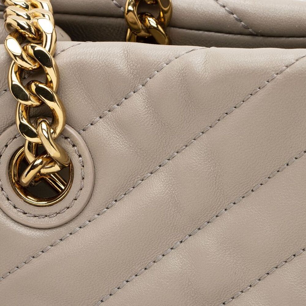 Tory Burch Chevron Leather Kira Tote - Picture 14 of 15